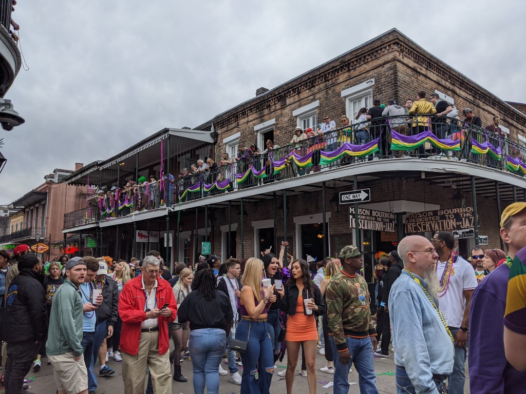 New Orleans, February to March&nbsp;2020
